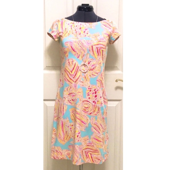 Lilly Pulitzer Loren Dress in Tini Bikini - Picture 1 of 16